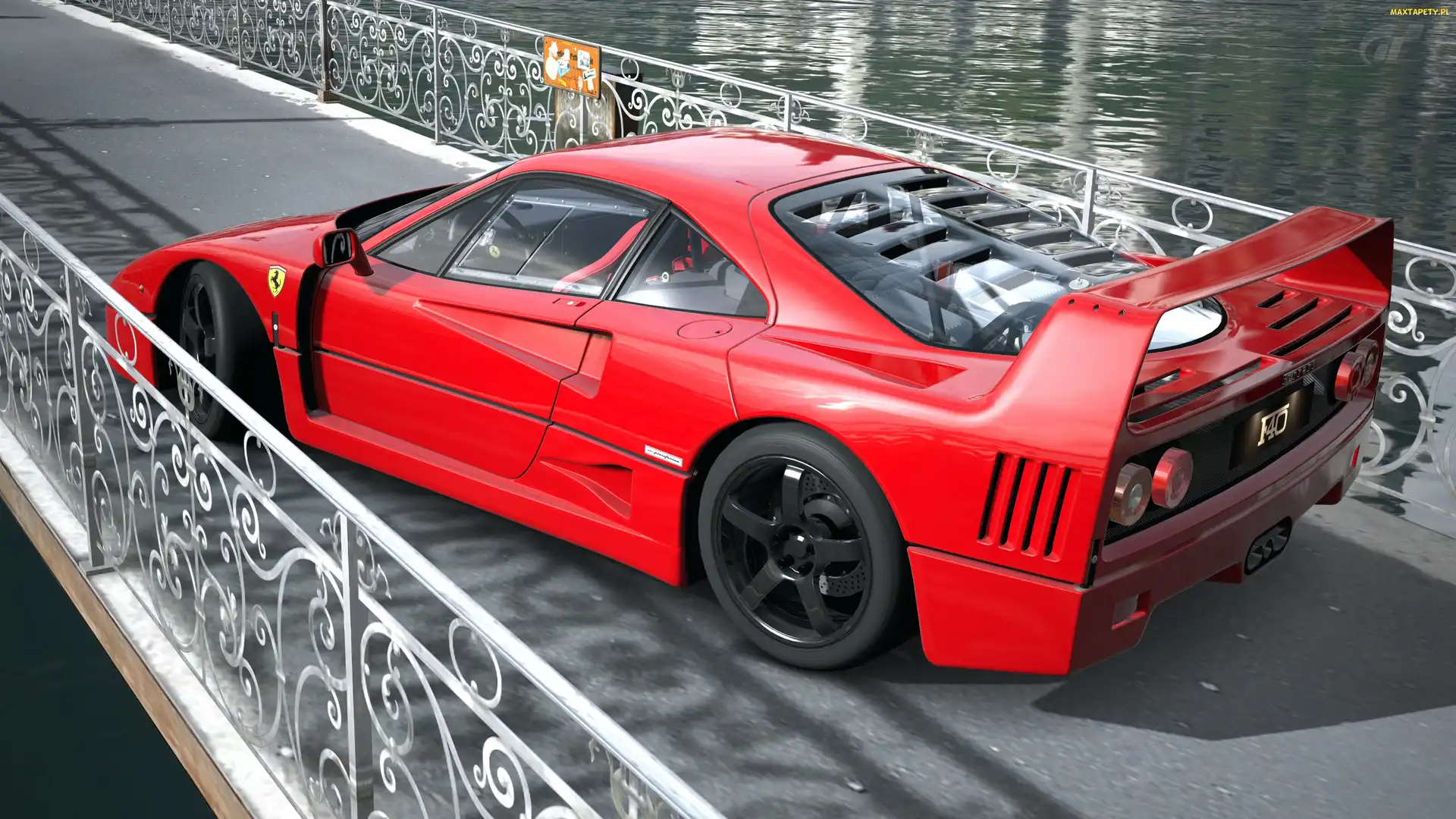 Ferrari F40, 1987-92, Czerwone