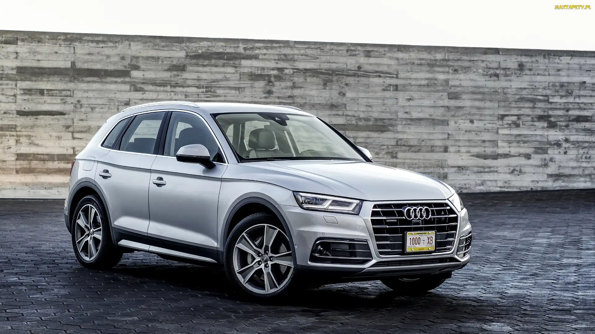 Audi Q5, 2017, Srebrne