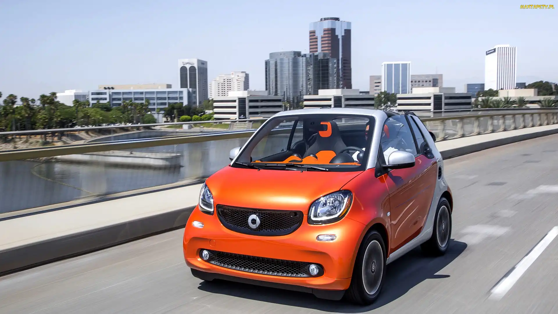 Wieżowce, Ulica, Smart Fortwo Cabrio, 2017