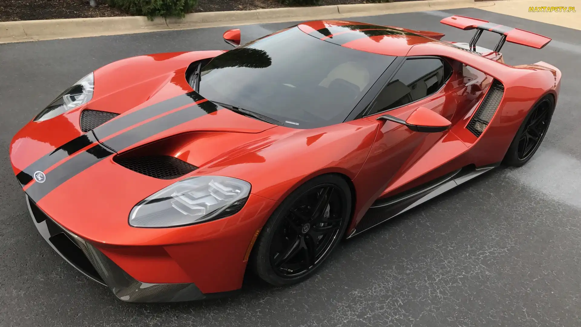 Czerwony, 2017, Ford GT