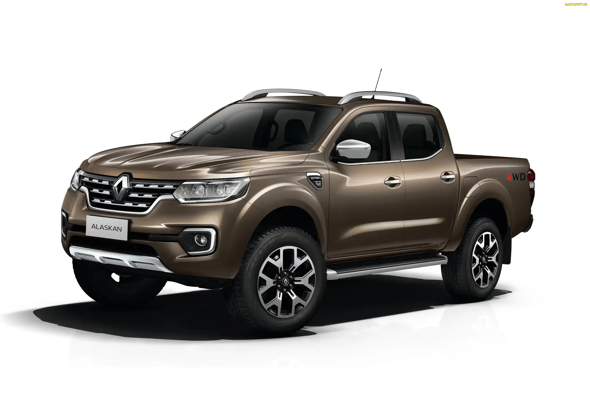 Brązowy, 2017, Renault Alaskan