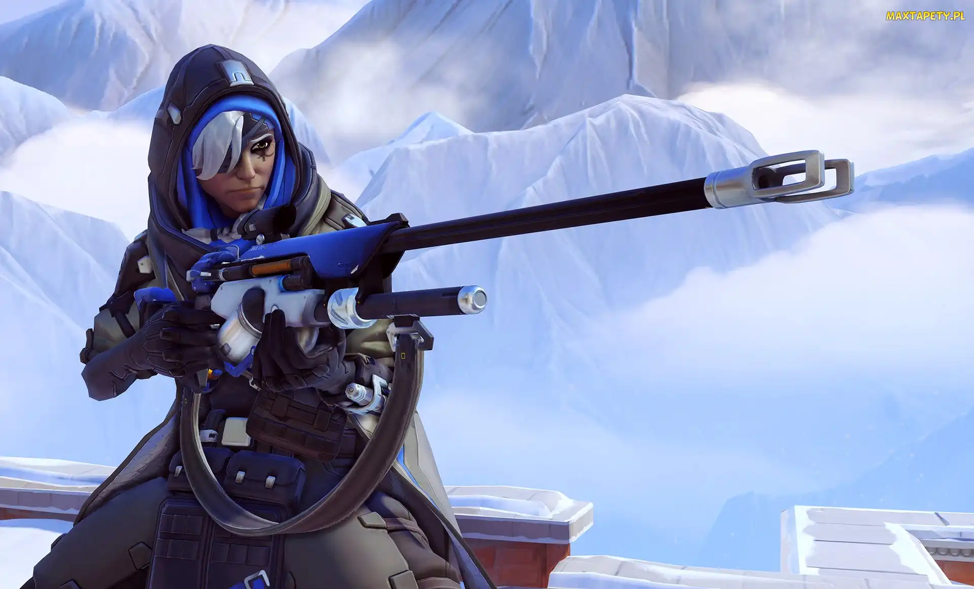 Gra, Ana, Waleczna, Kobieta, Overwatch