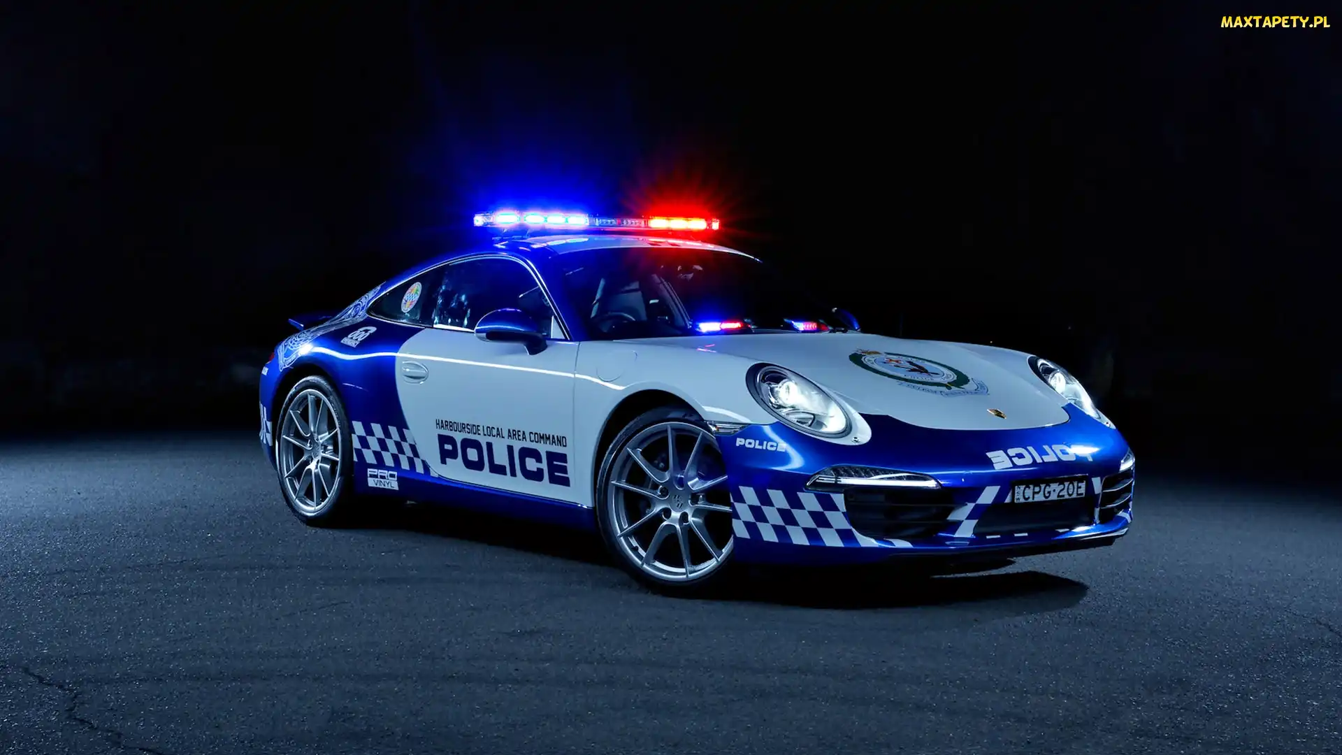 2014, Porsche 911 Carrera, Samochód, Policyjny