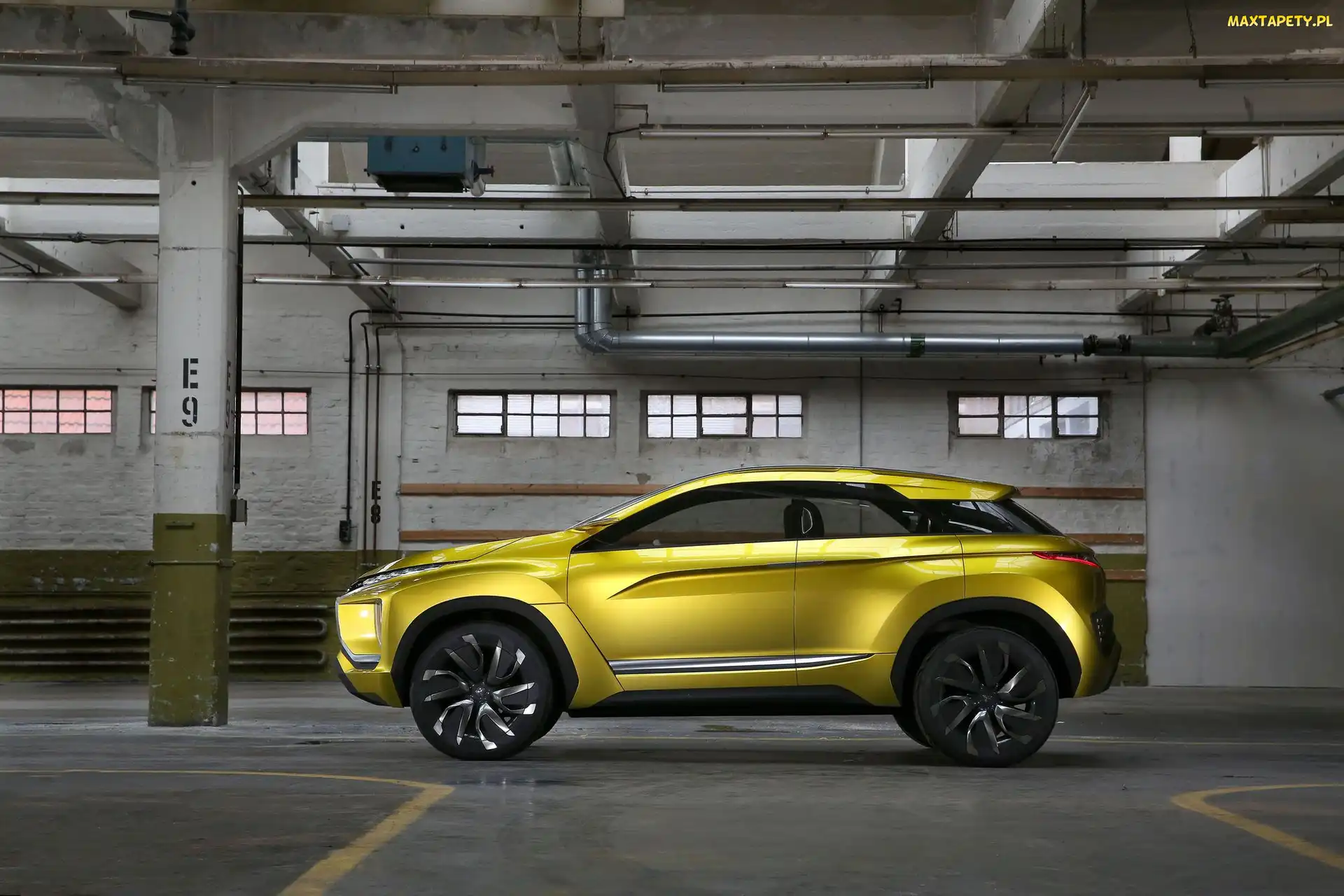 Mitsubishi eX Concept, 2015, Żółty