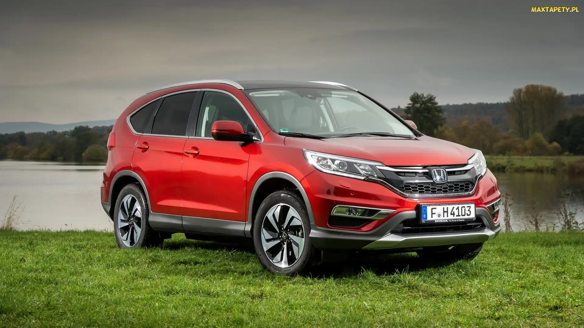 Honda CR-V, 2015, Czerwona