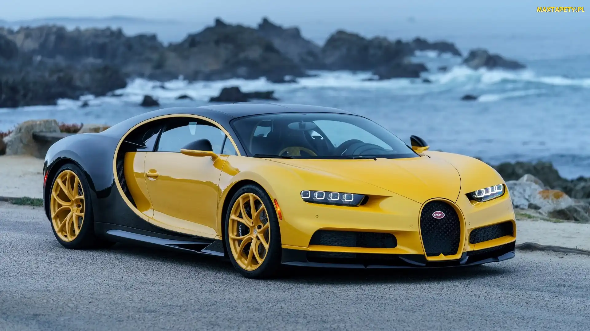 Wybrzeże, 2016, Żółto-czarny, Bugatti Chiron