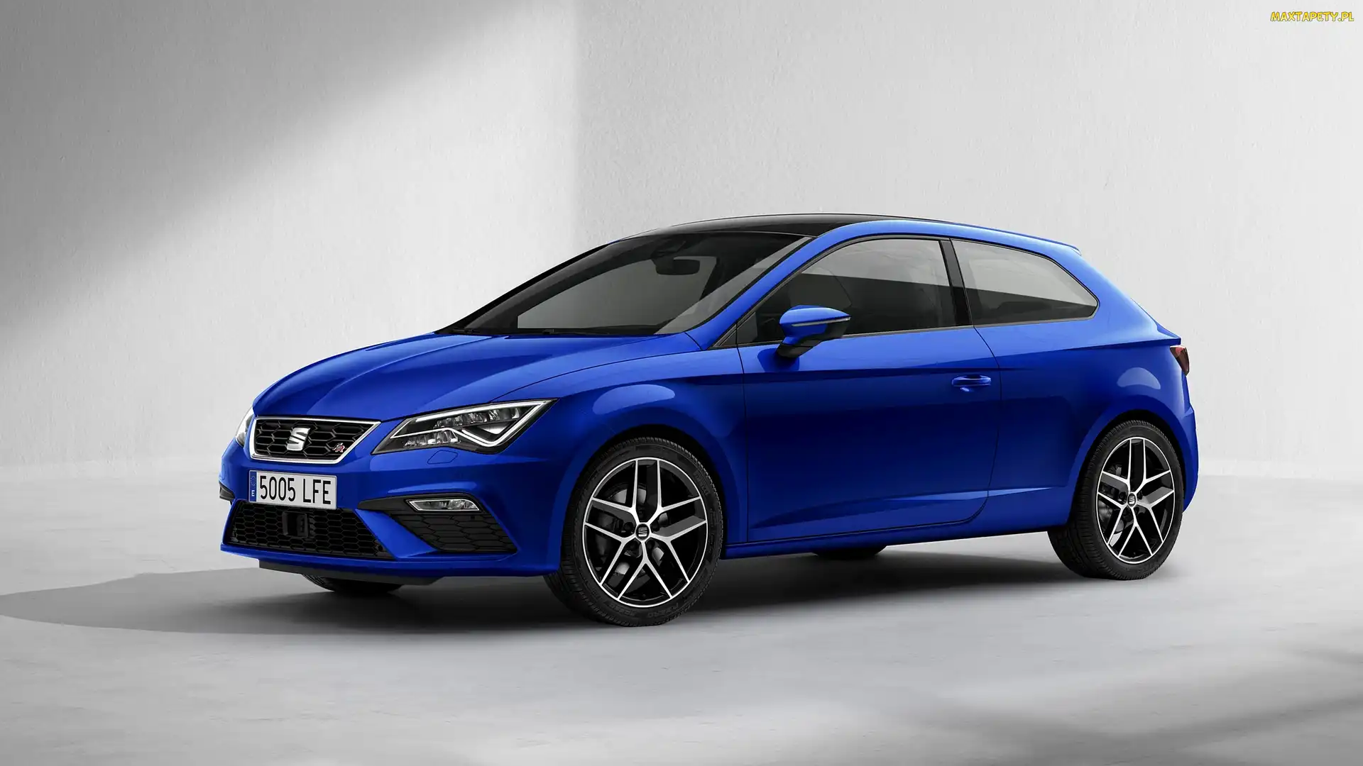 Seat Leon, 2017, Niebieski