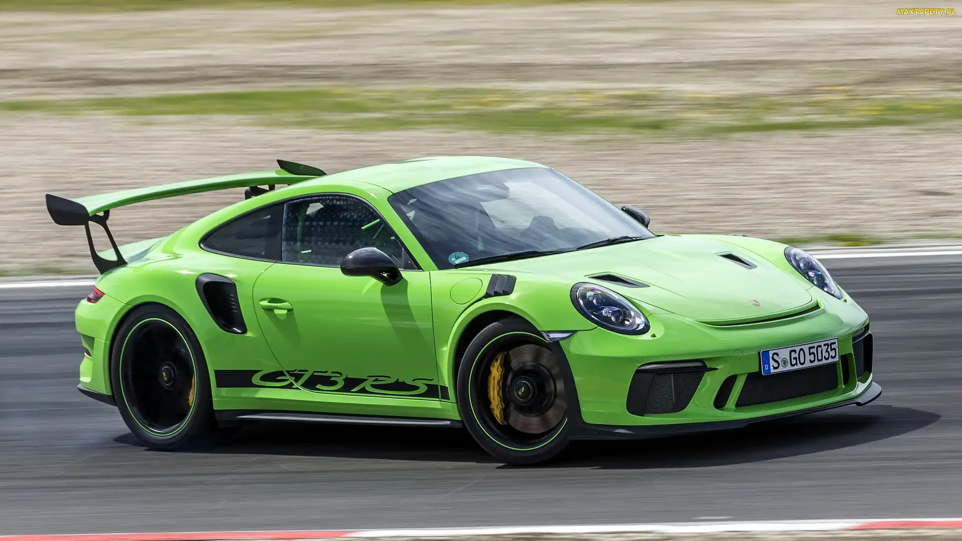2019, RS, Zielone, Porsche 911 GT3