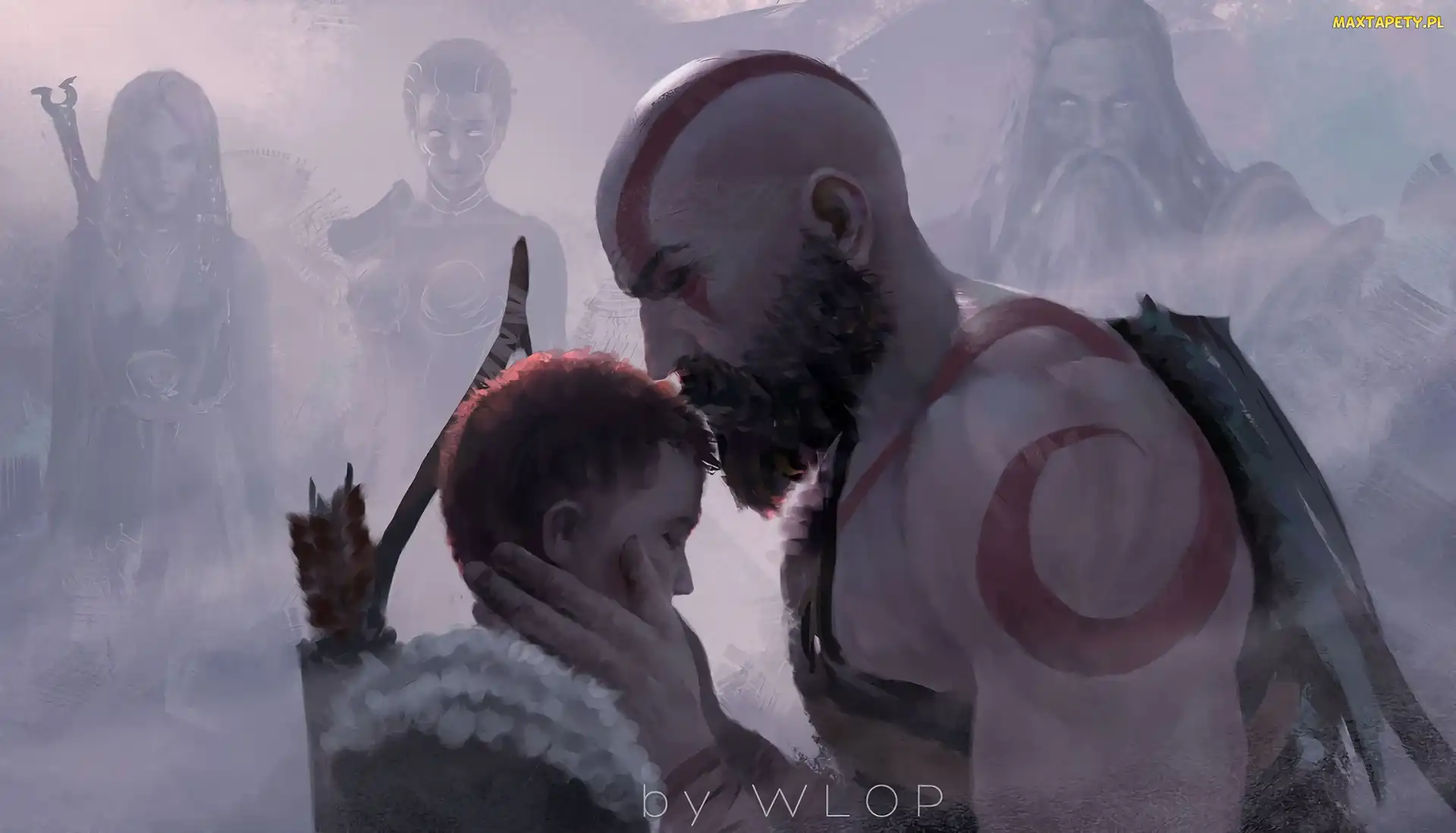 God of War, Syn, Atreus, Kratos, Gra