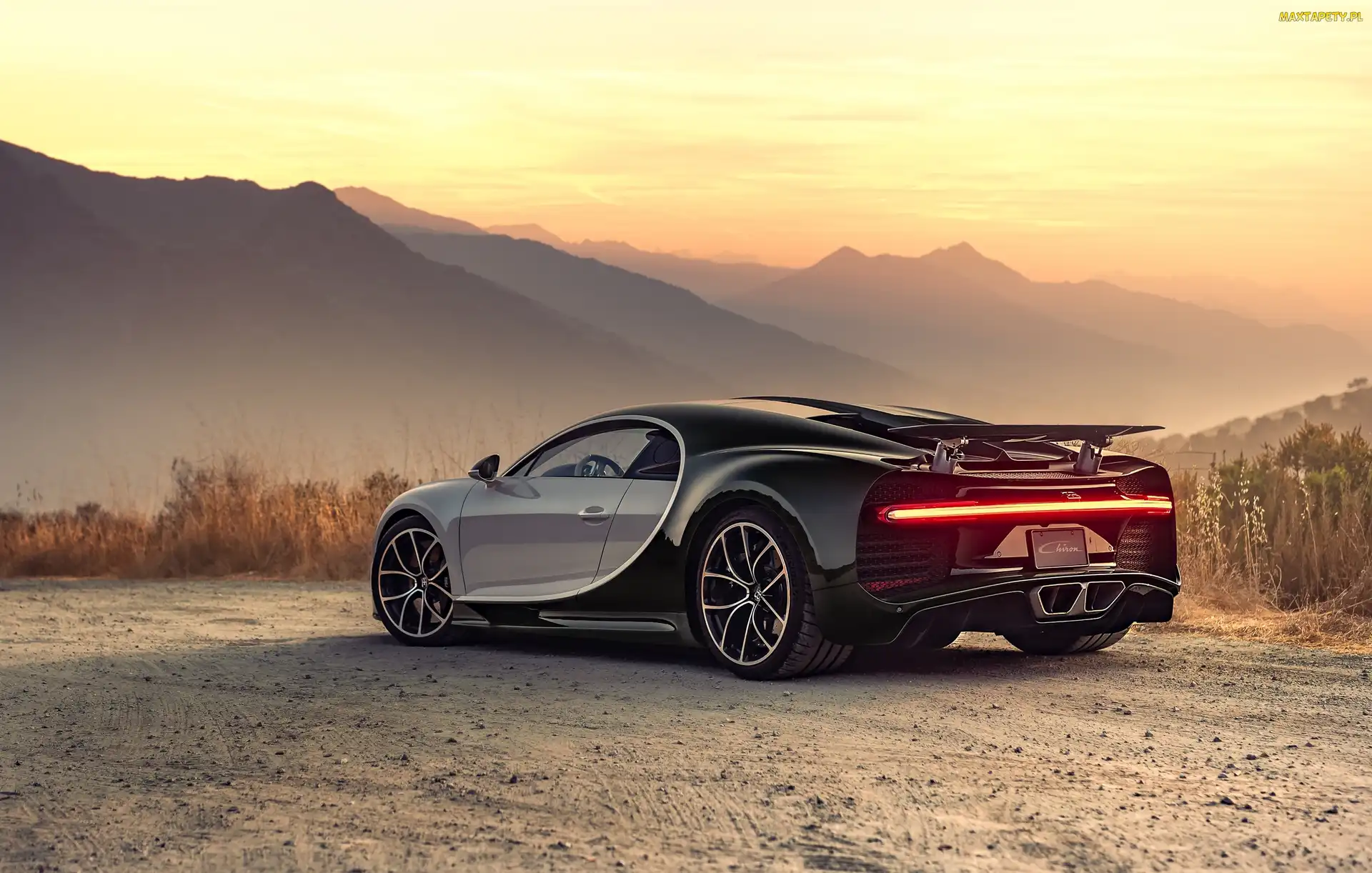 Tył, Bugatti Chiron