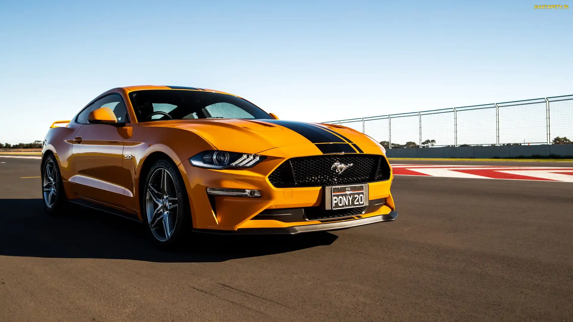 Ford Mustang VI GT, Pomarańczowy