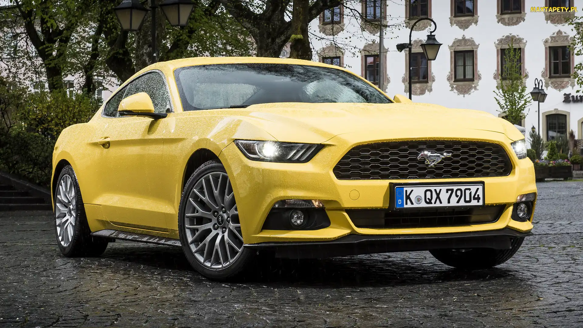 Ford Mustang, Coupe, Żółty