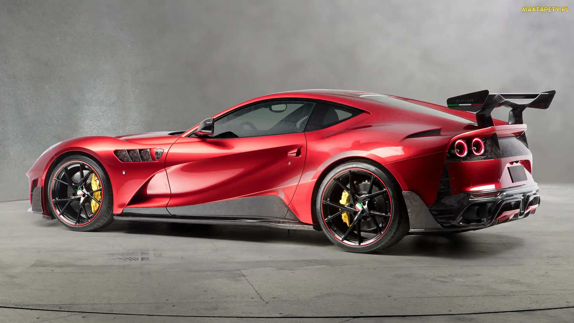 Ferrari 812 Superfast Stallone, Mansory, Czerwone