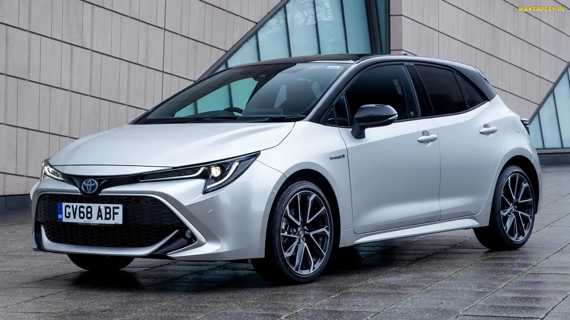 Biała, 2019, Hatchback, Toyota Corolla