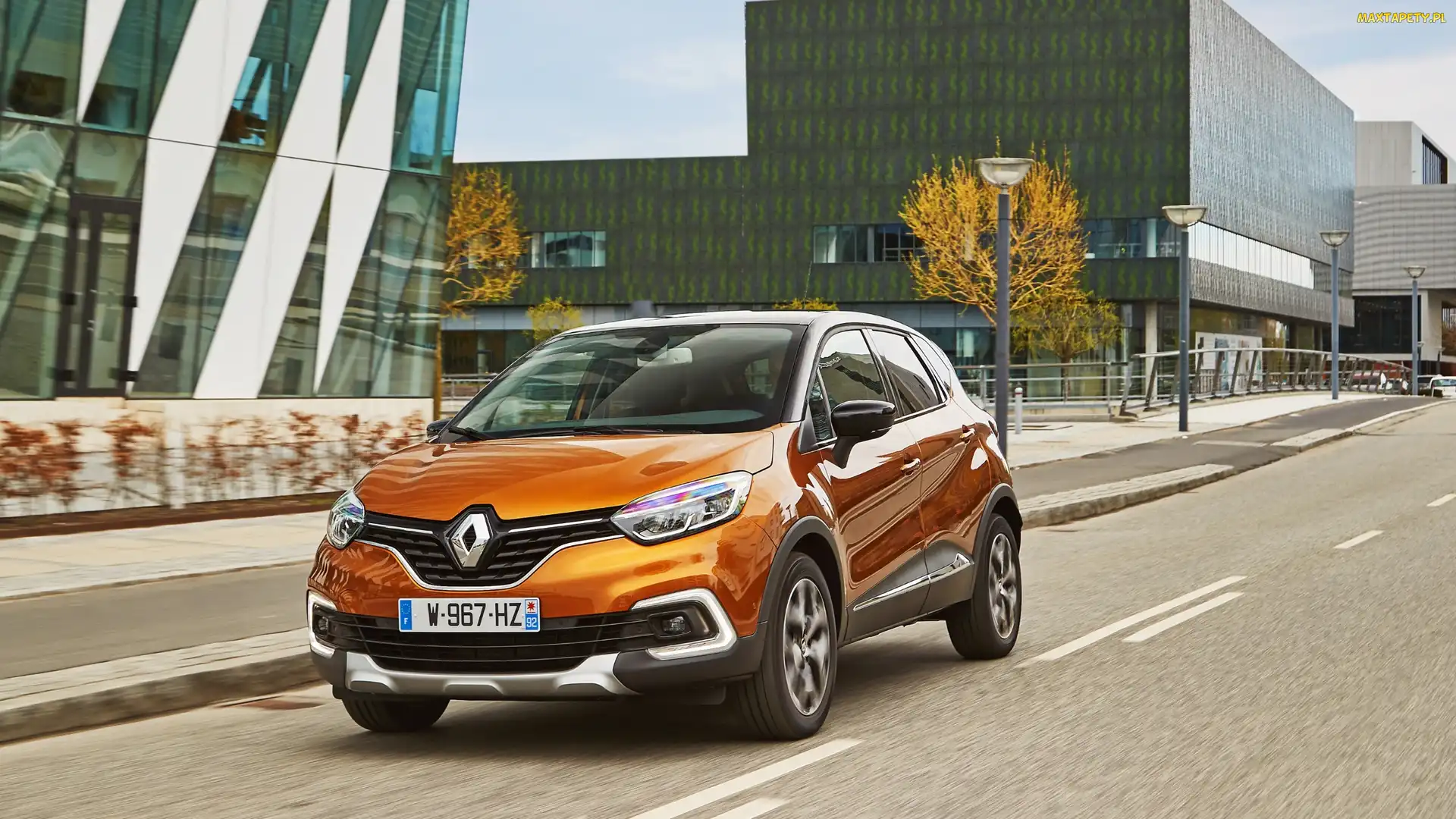 Droga, Budynki, Renault Captur