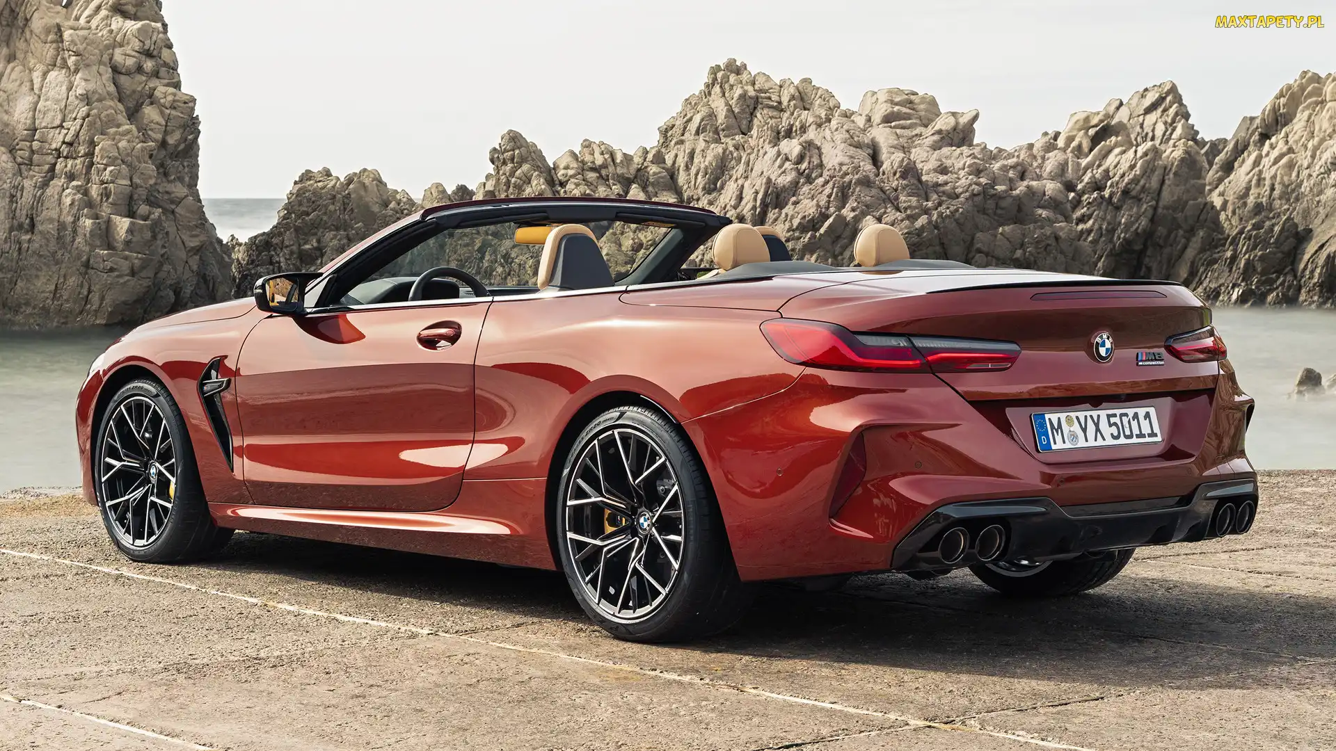 Kabriolet, Tył, BMW M8 Competition