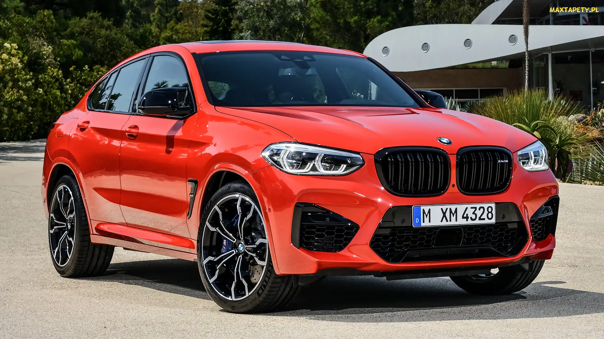 BMW X4 M, Przód, Czerwone