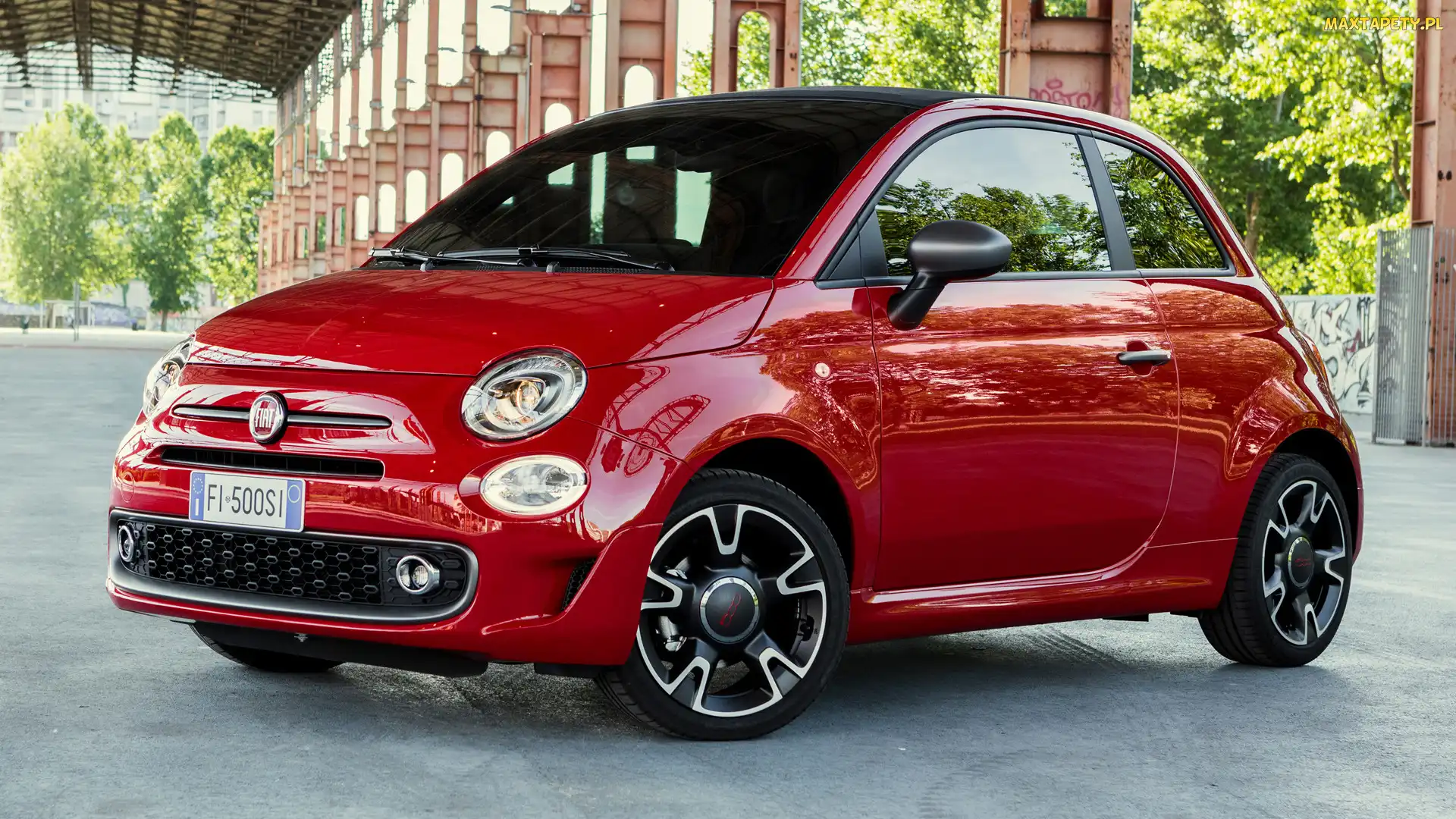 Fiat 500C, Czerwony