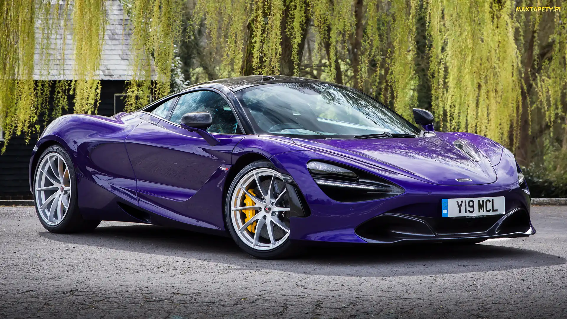 Niebieski, McLaren 720S