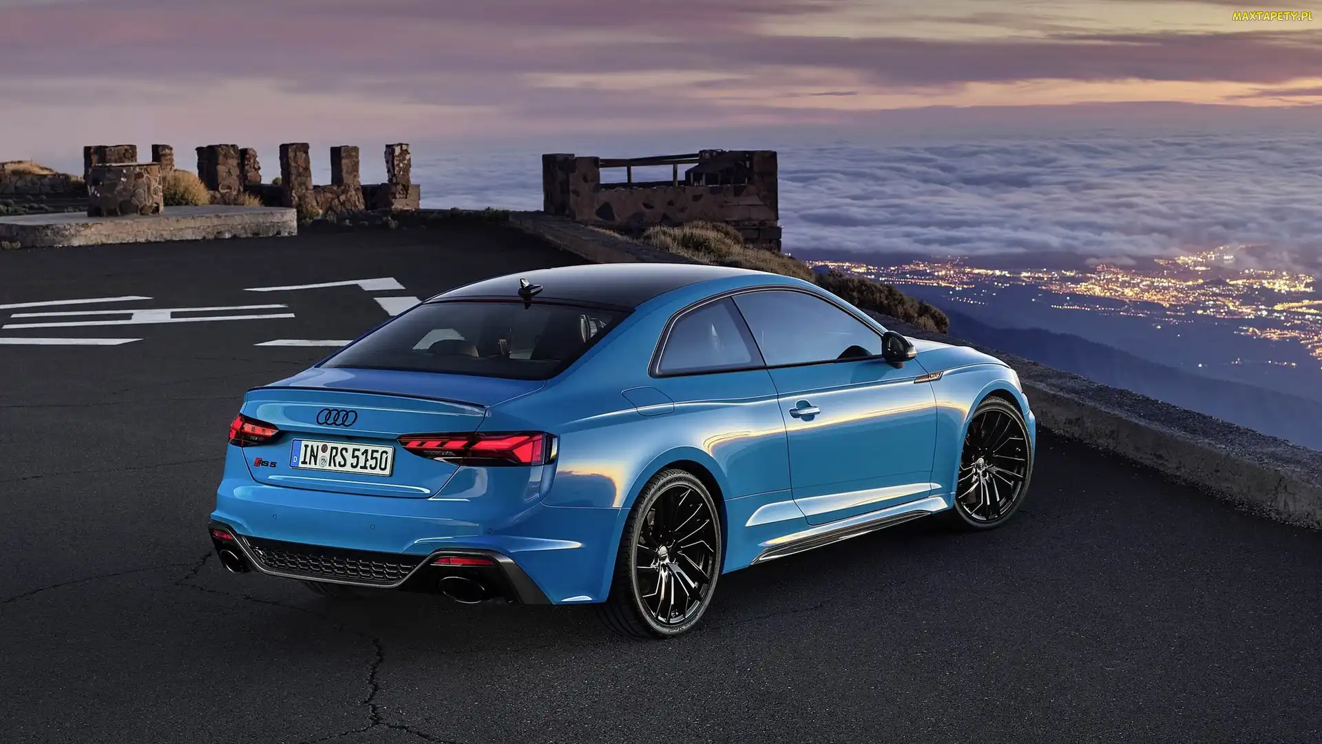 Niebieskie, Morze, Coupe, Audi RS5