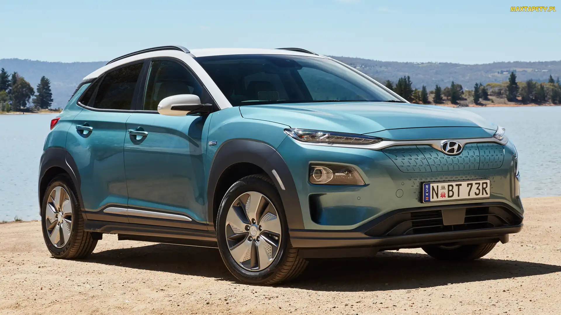Hyundai Kona Electric, Przód, Bok