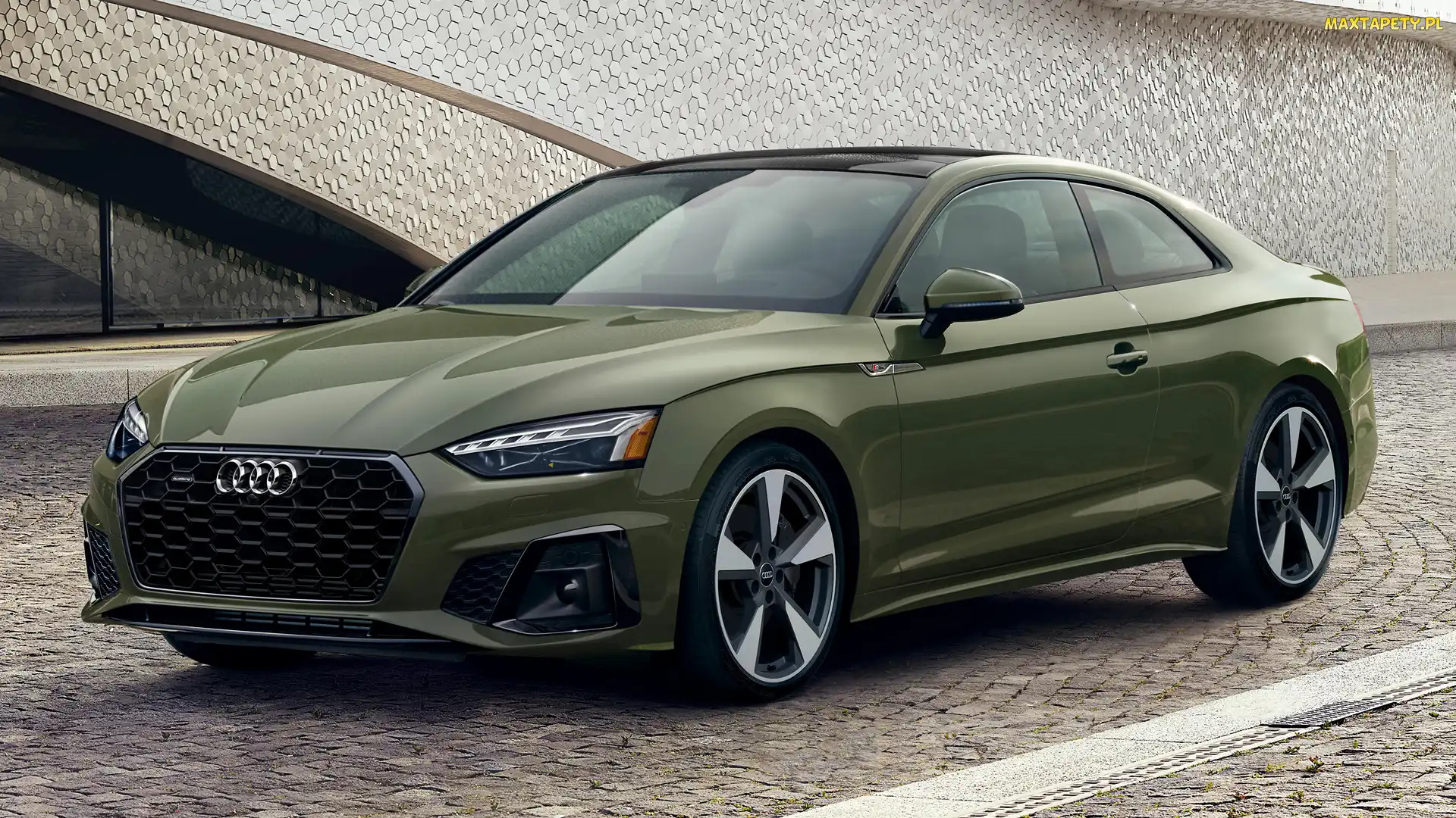 Coupe, Zielone, Audi A5