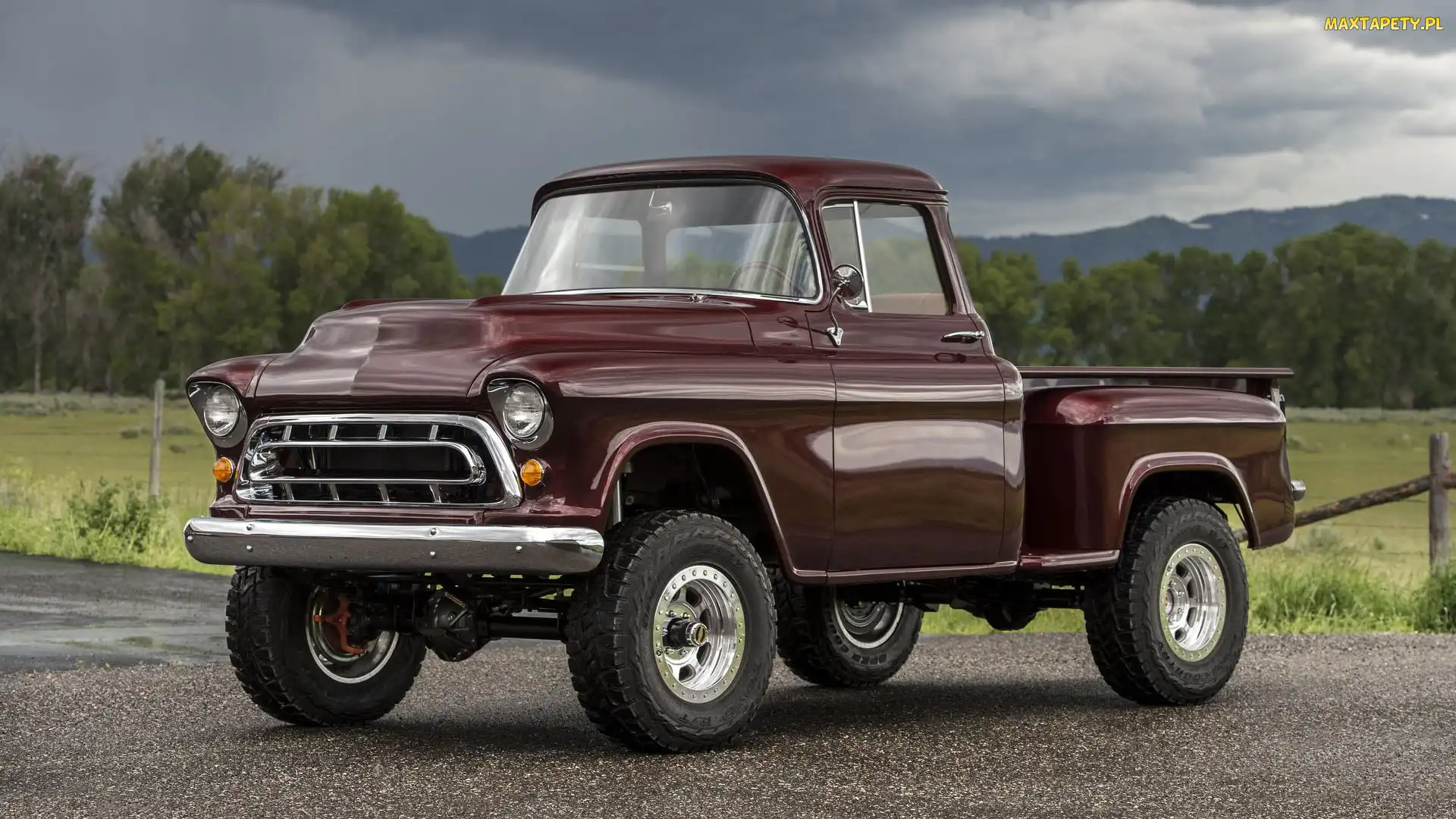 Pickup, 1955, Chevrolet Legacy NAPCO