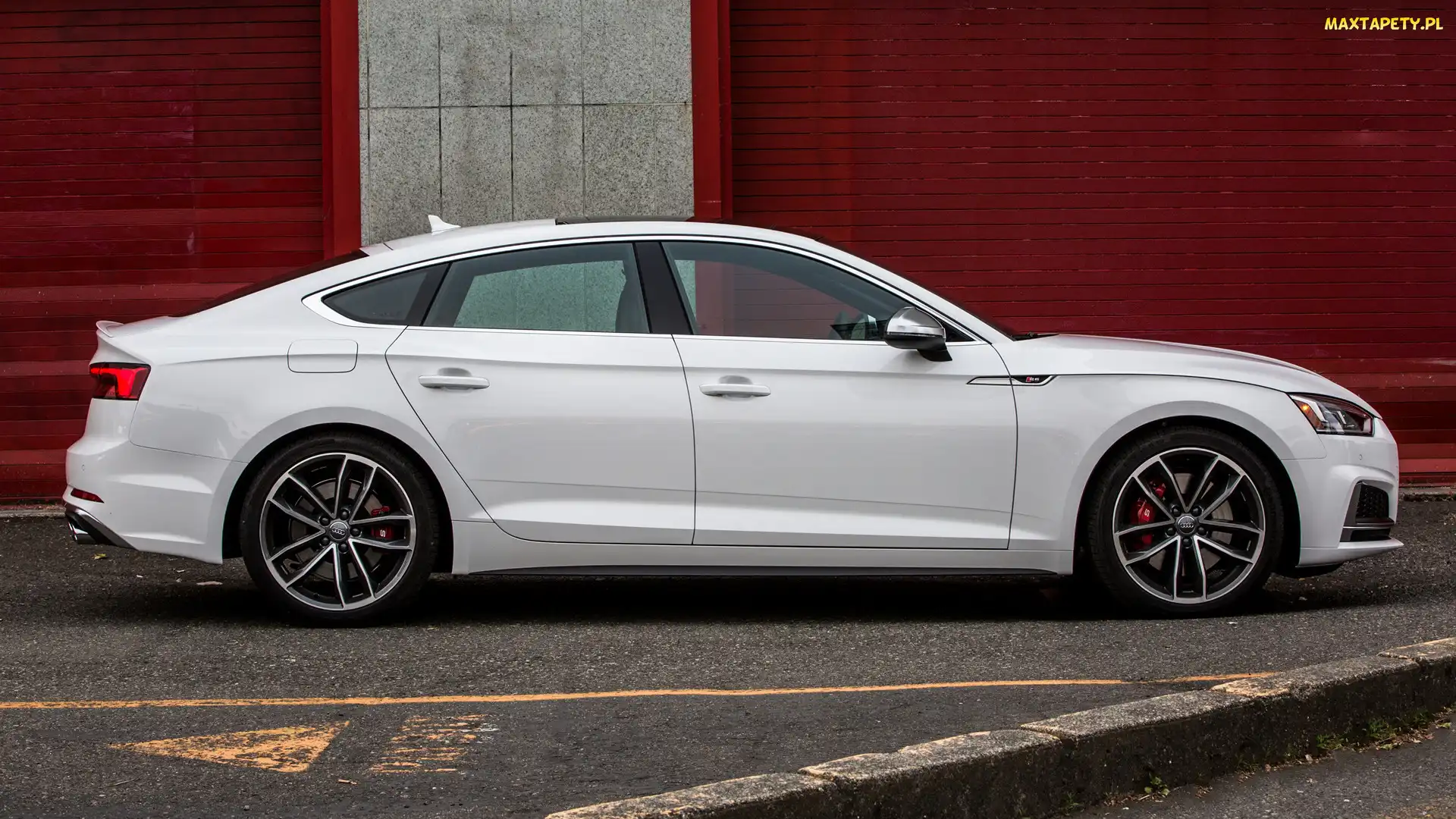 Audi S5 Sportback, Białe
