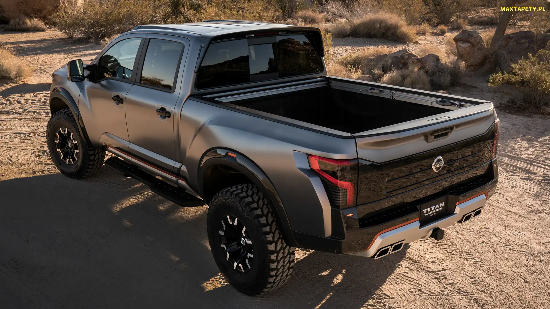 Tył, 2016, Nissan Titan Warrior