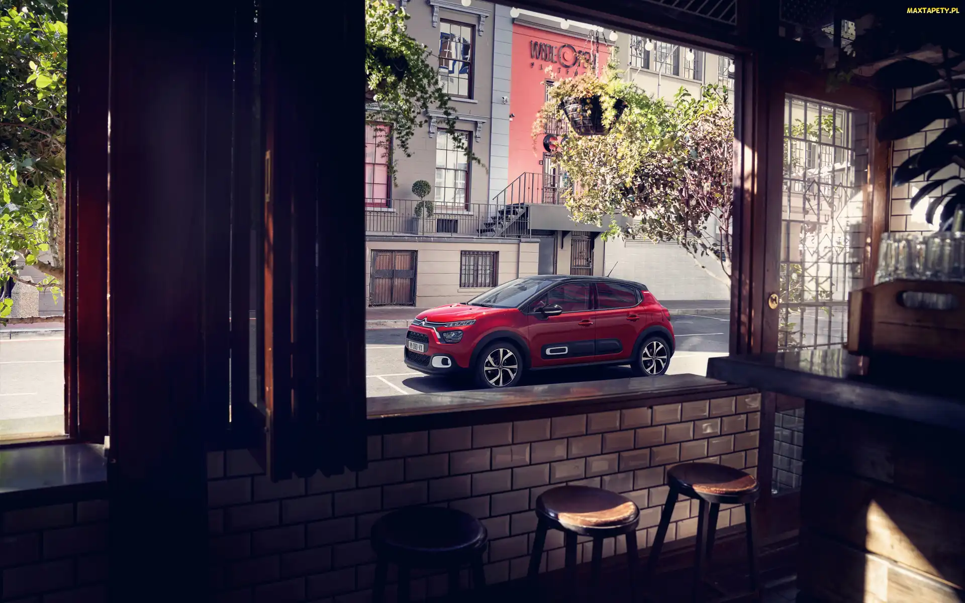 Citroen C3, Domy, Czerwony