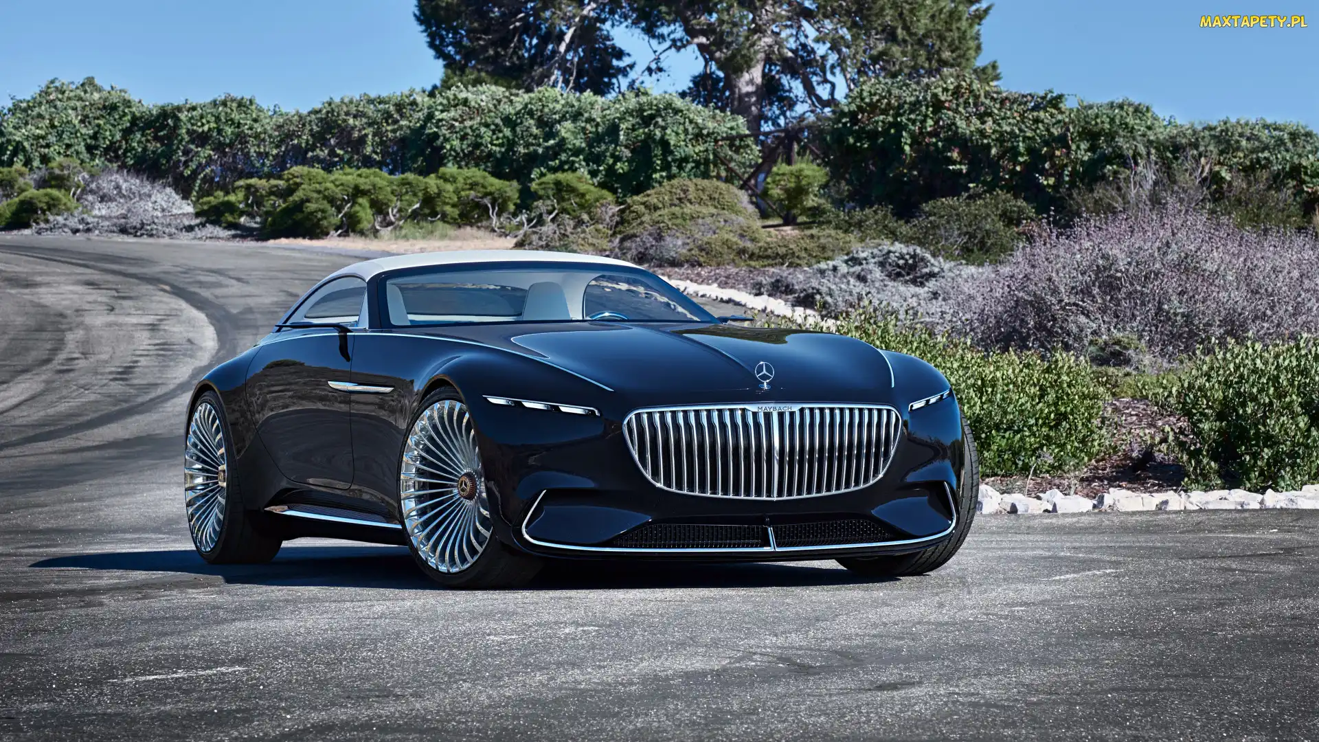 Prototyp, Kabriolet, Elektryczny, Vision Mercedes-Maybach 6