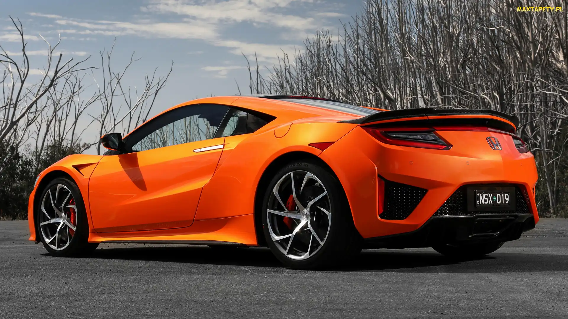 Honda NSX, Tył