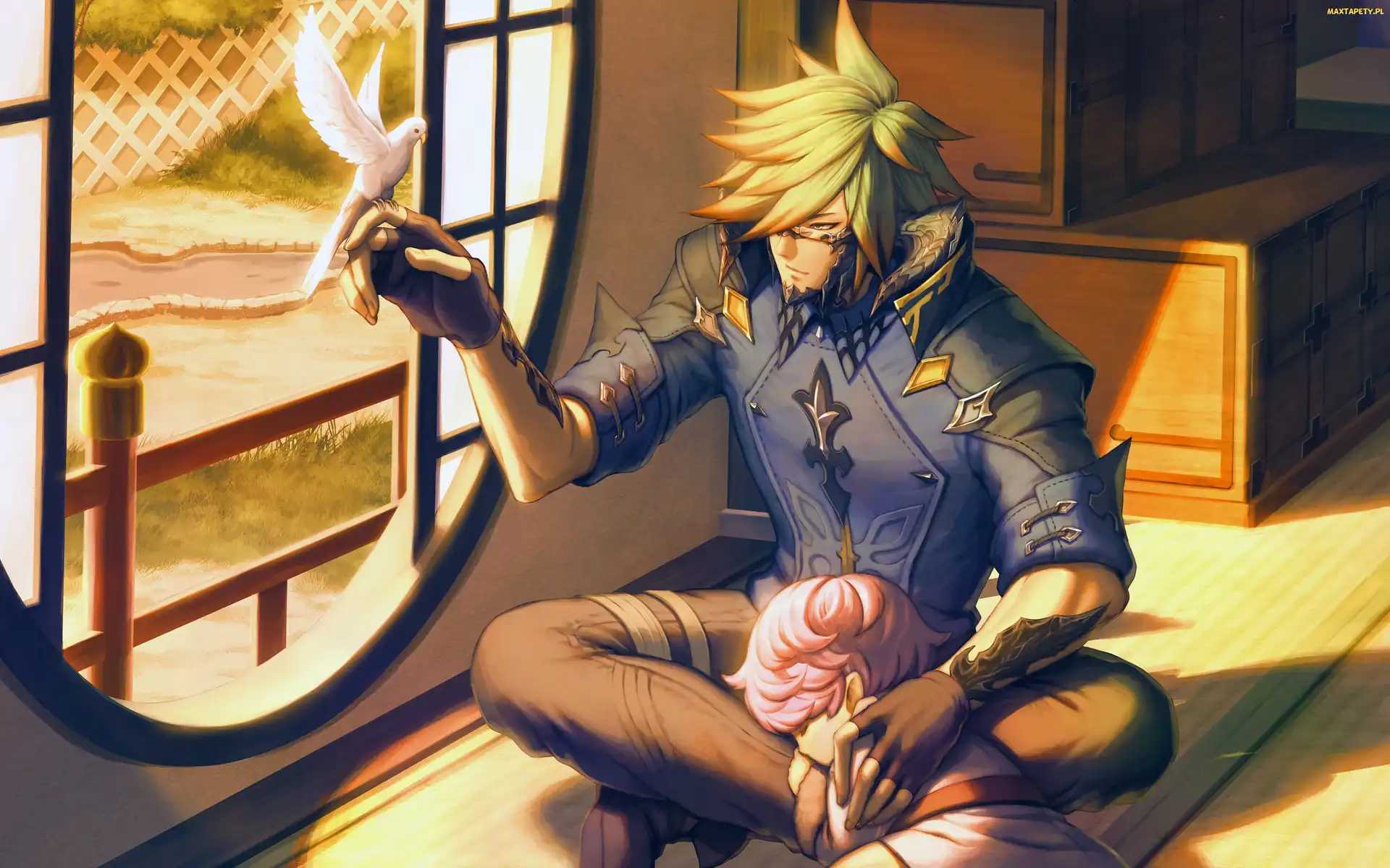 Final Fantasy XIV, Gołąb, Dziecko, Mężczyzna, Gry