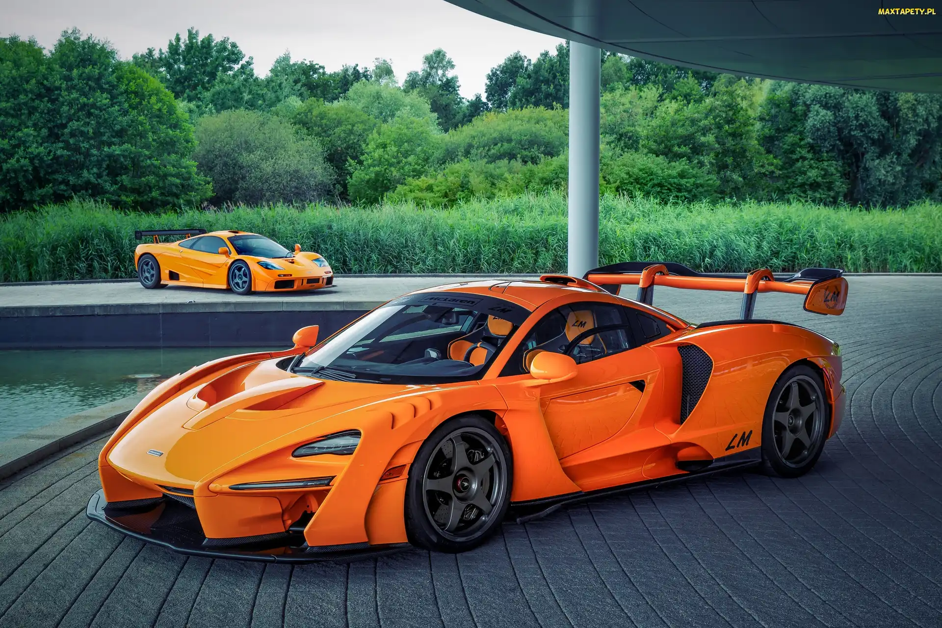 2020, McLaren Senna LM, Dwa, Pomarańczowe
