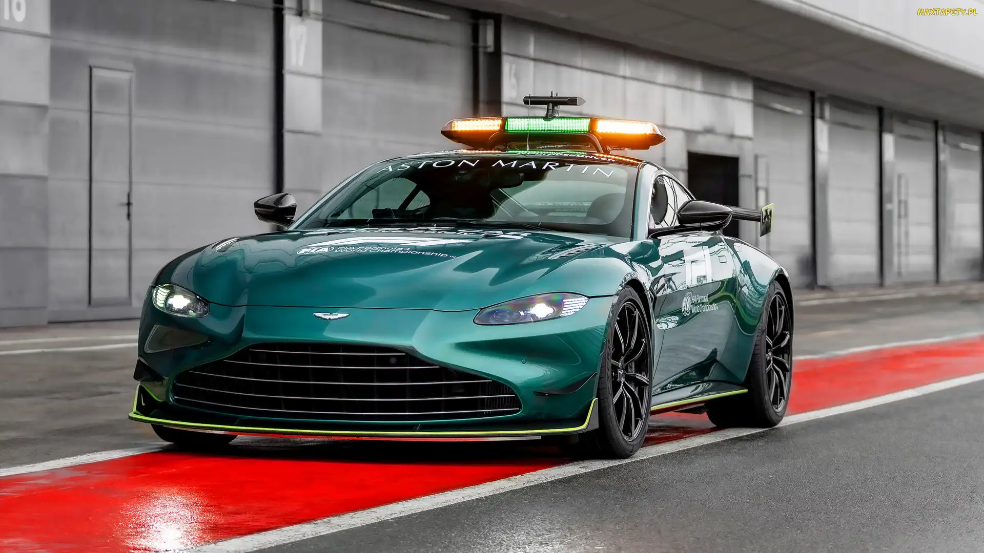 Aston Martin Vantage, Safety Car, Zielony