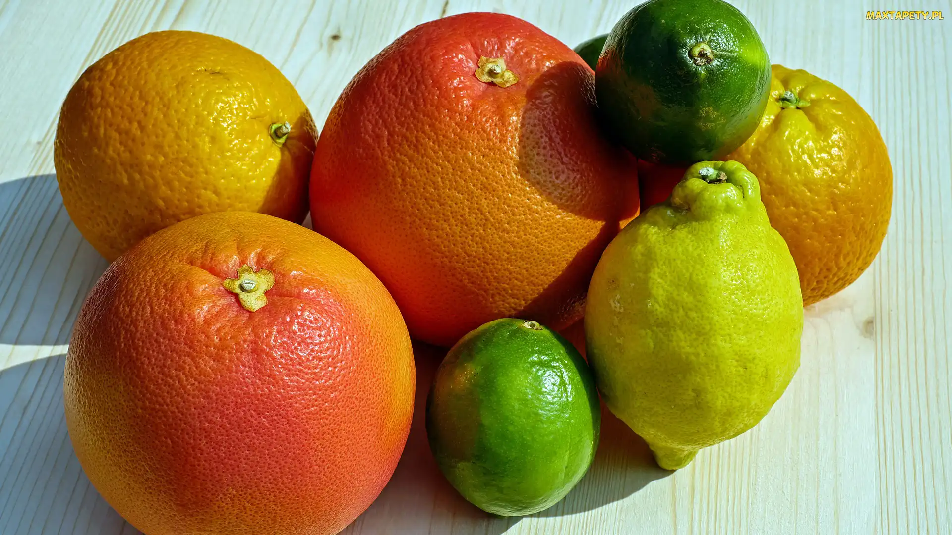 Limonki, Cytryna, Cytrusy, Pomarańcze