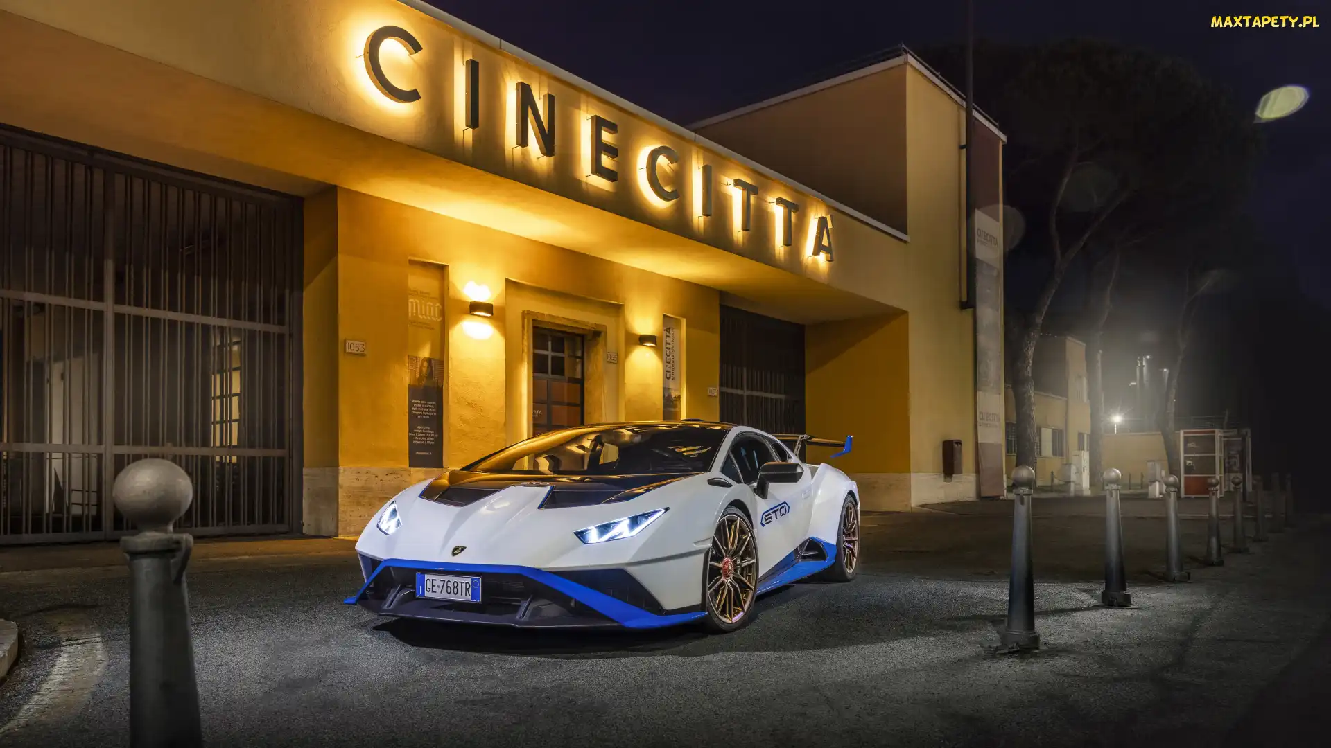 Przód, Budynek, Lamborghini Huracan STO