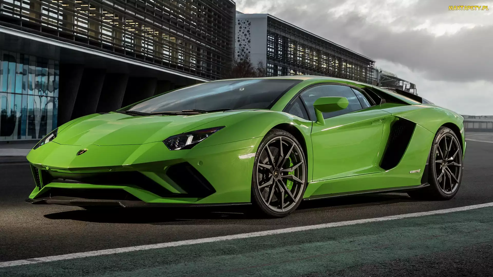 Zielone, Lamborghini Aventador S