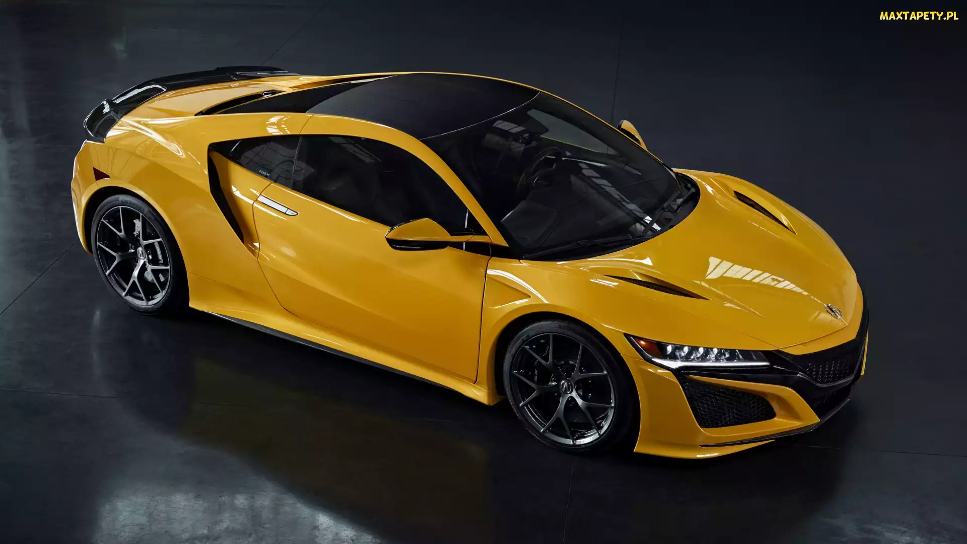 Acura NSX, 2020, Żółta