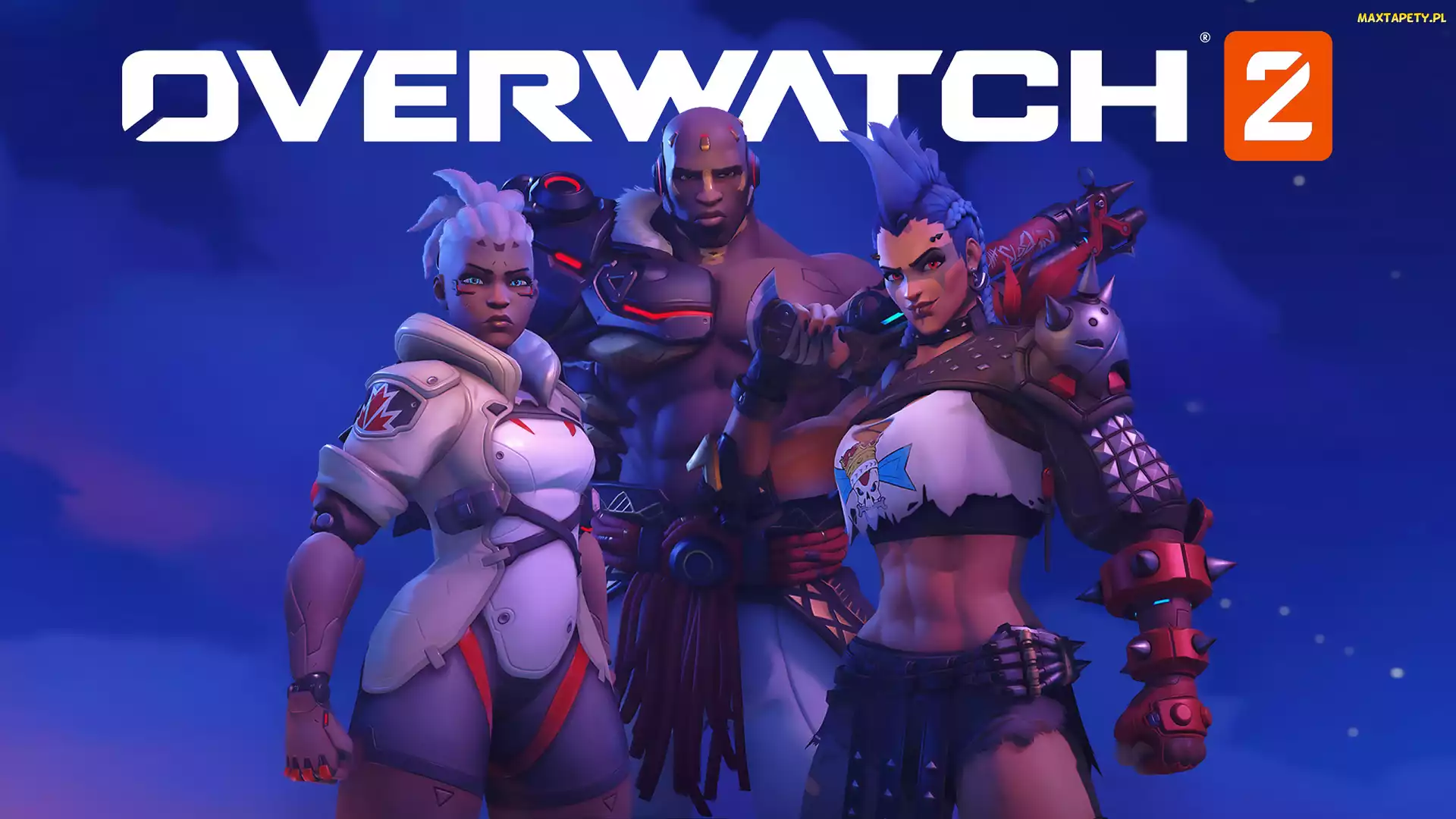 Postacie, Junker Queen, Overwatch 2, Sojourn, Doomfist, Kobiety, Plakat, Mężczyzna