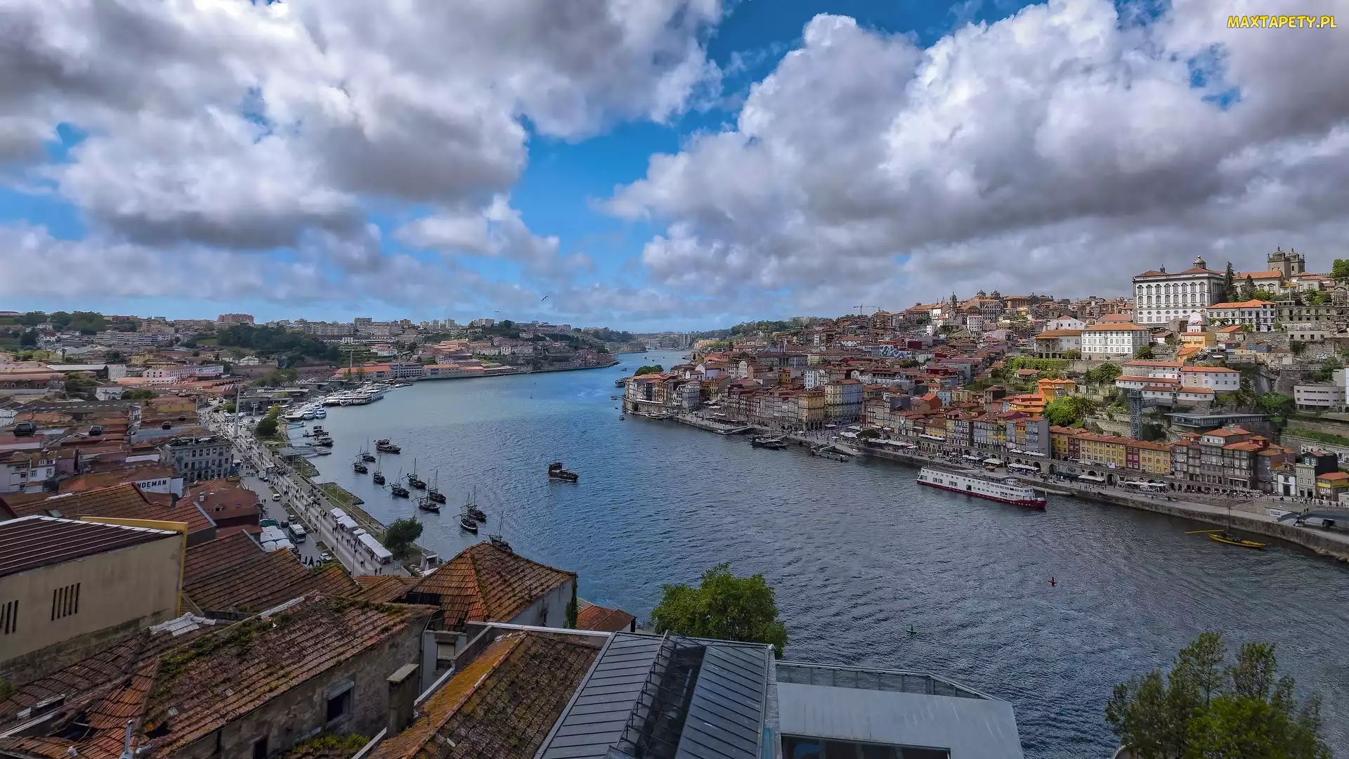 Portugalia, Porto, Rzeka Duero, Domy