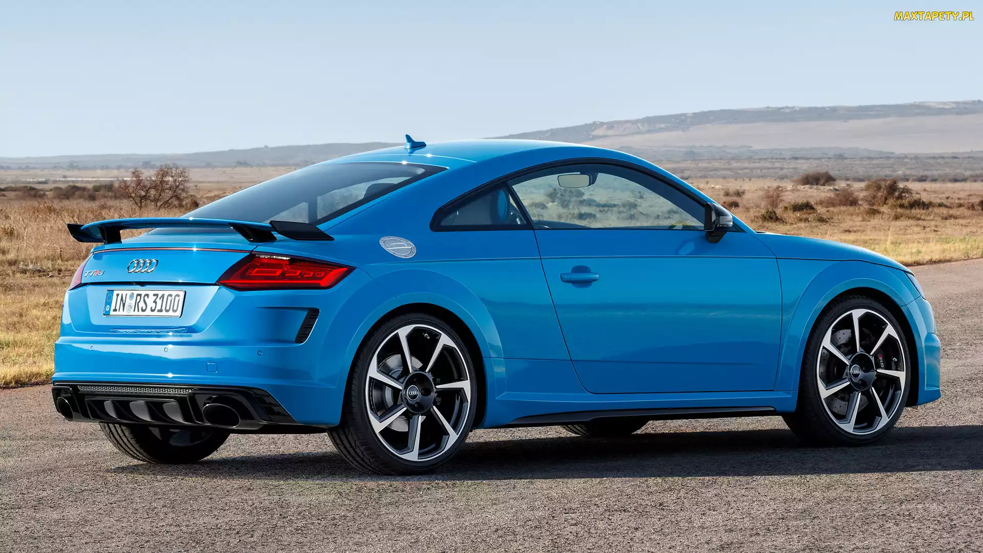 Niebieskie, Bok, Audi TT RS Coupe