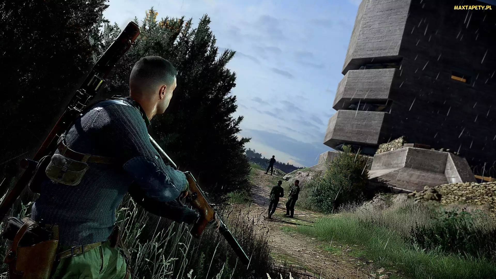 Snajper, Sniper Elite 5, Gra, Żołnierze, Postać