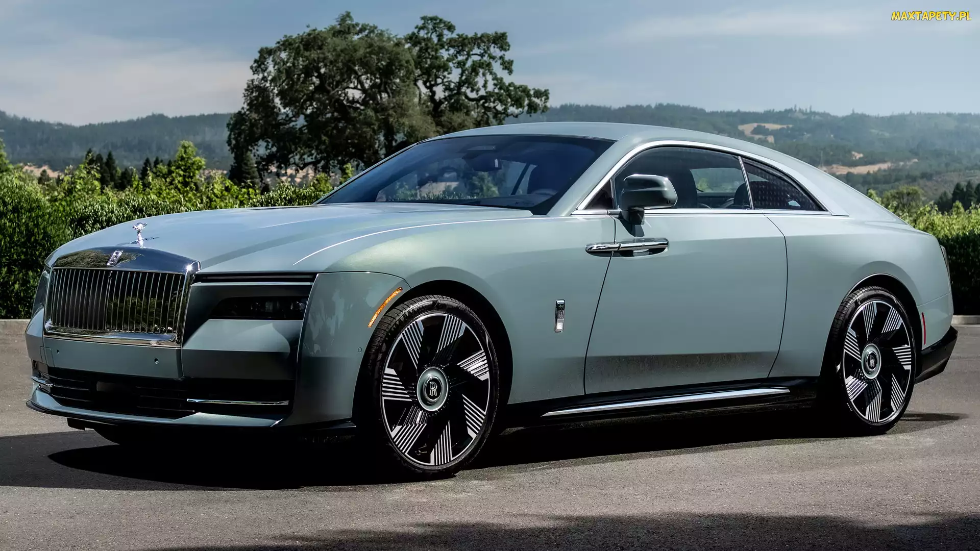 Przód, Bok, Rolls-Royce Spectre