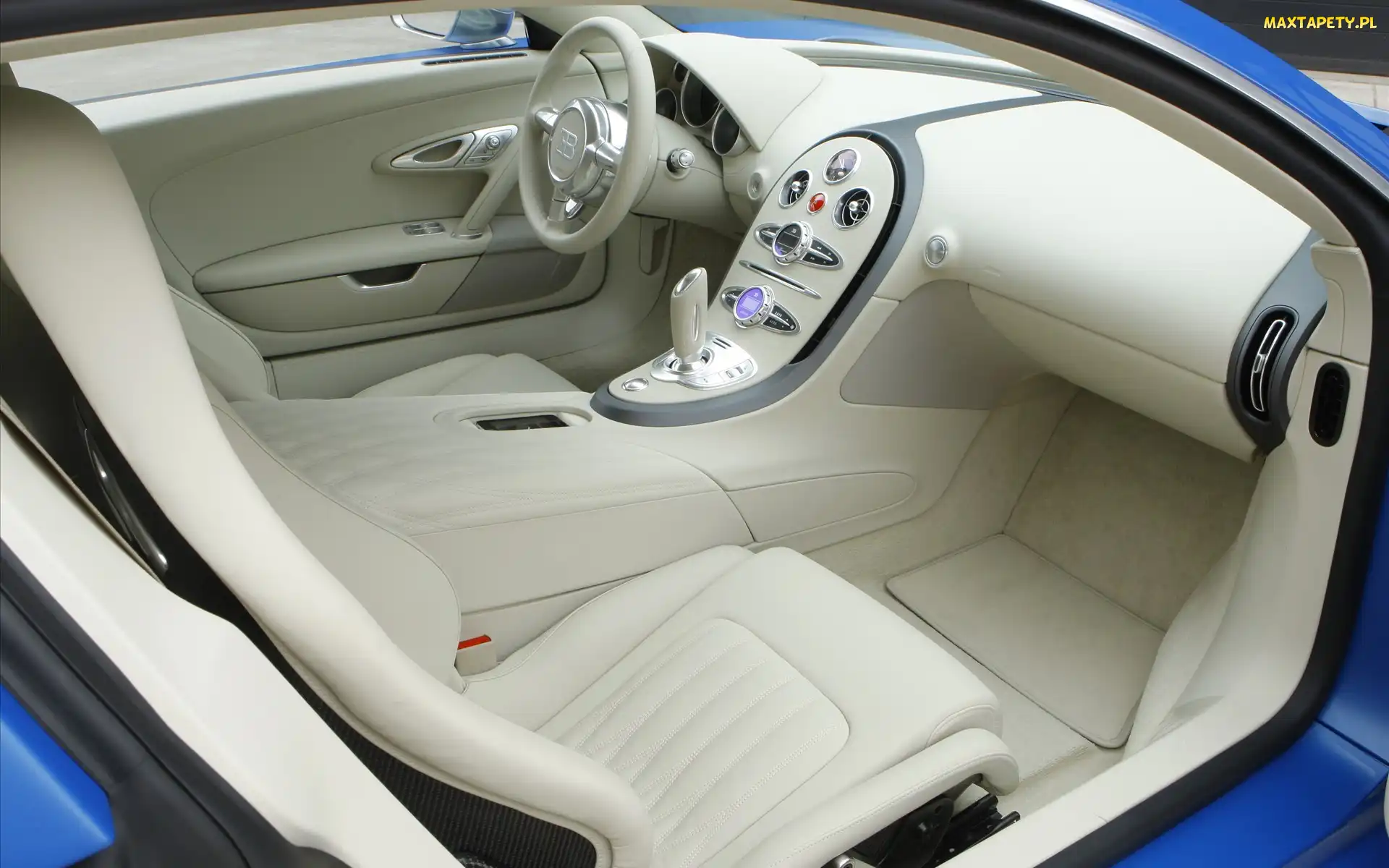 Jasne, Bugatti Veyron, Wnętrze