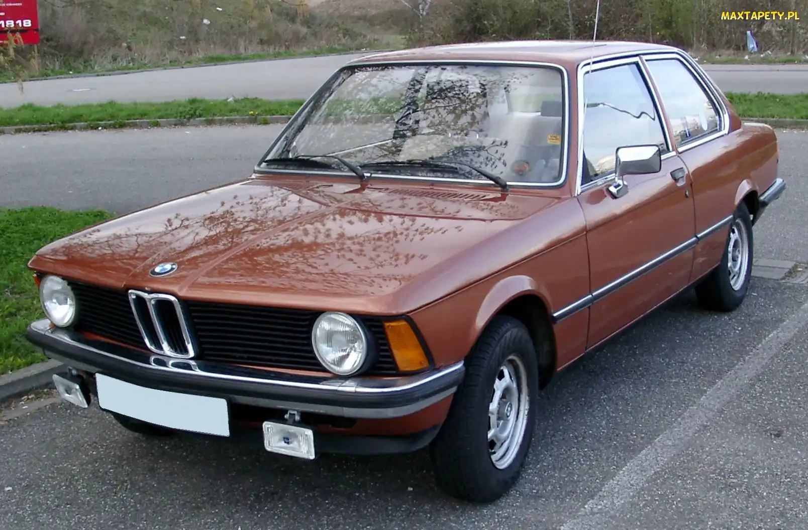 BMW 3, E21, brązowe