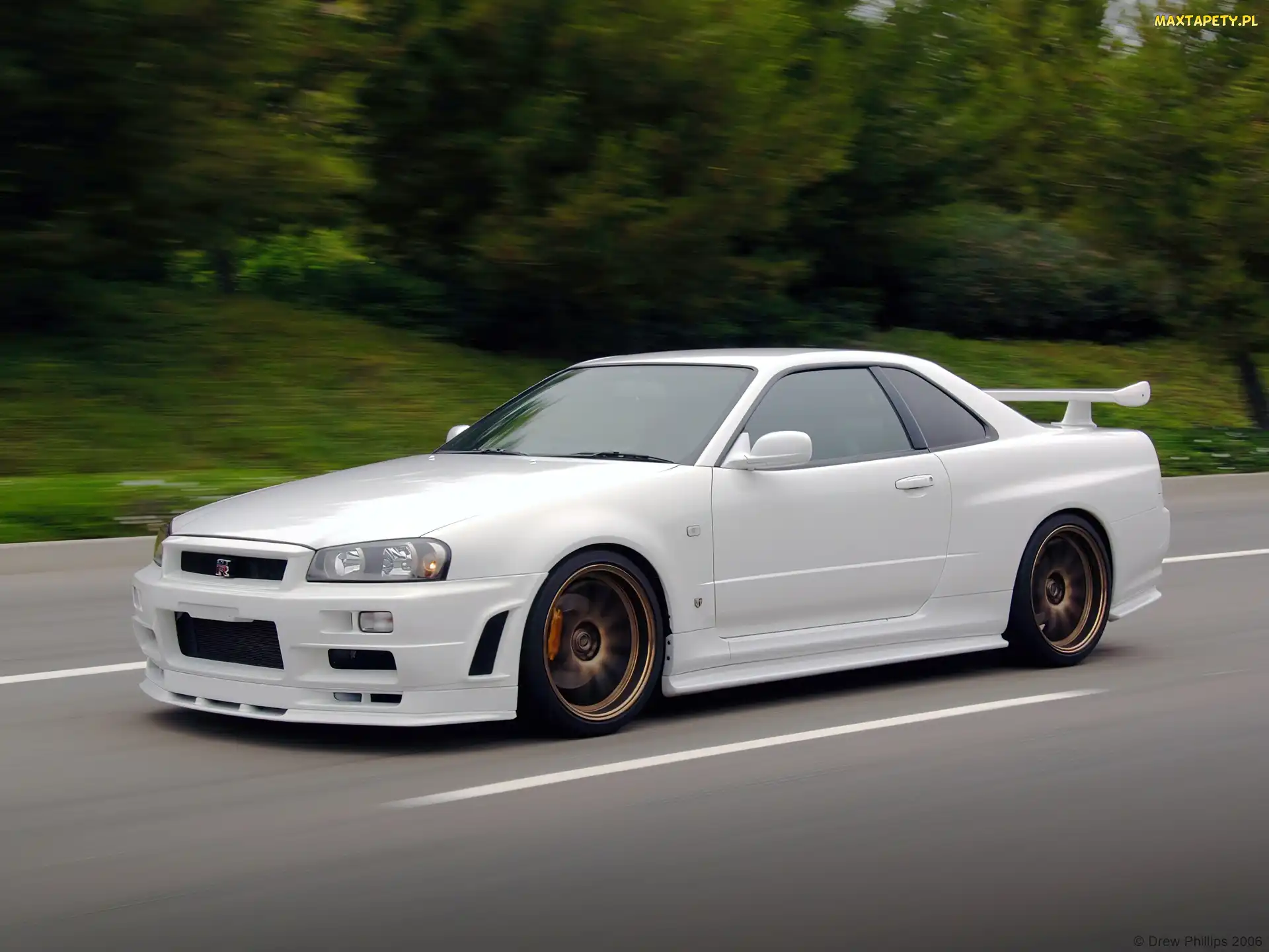 Nissan, R34, Biały