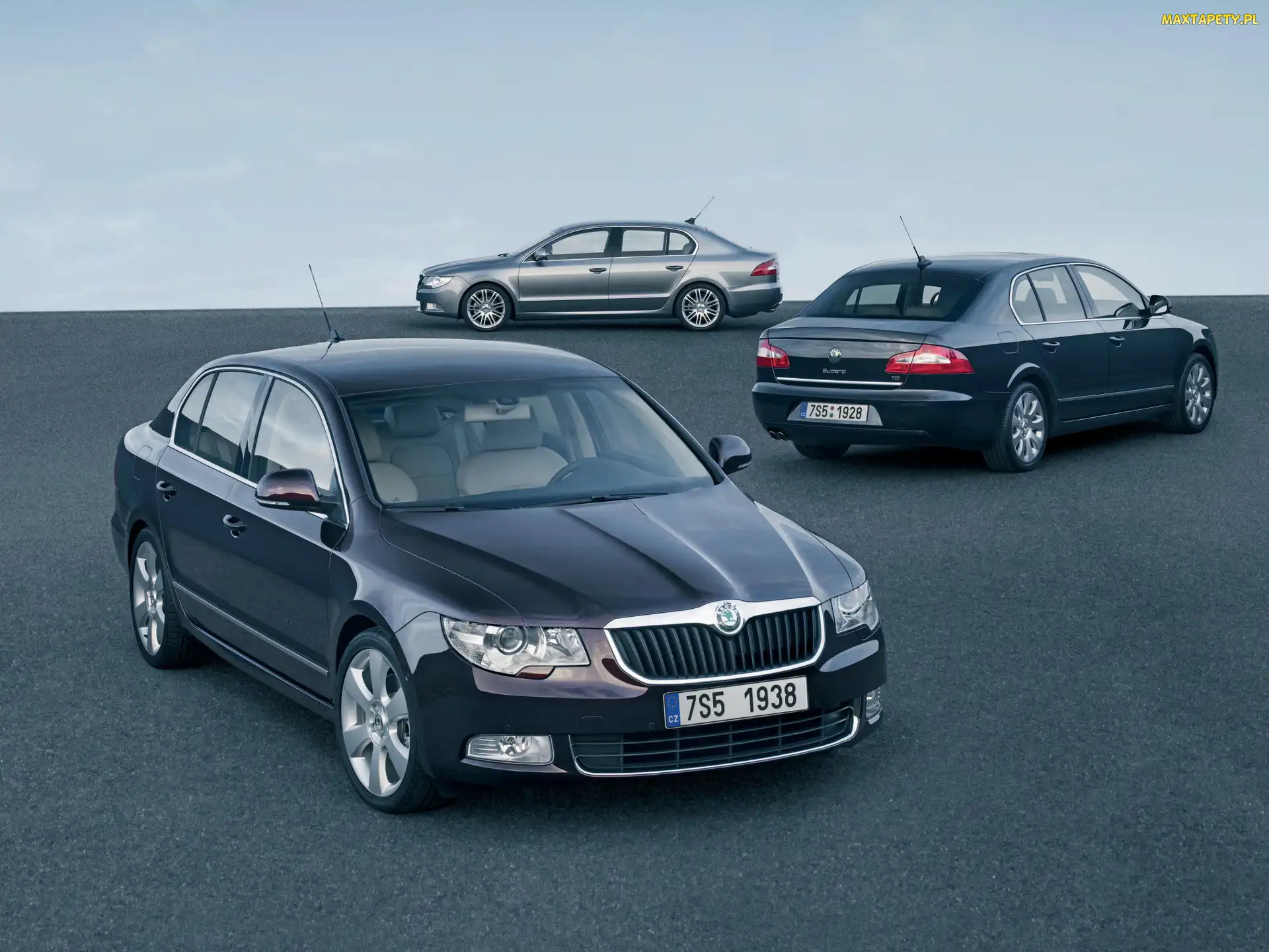 Samochody, Skoda Superb, Trzy