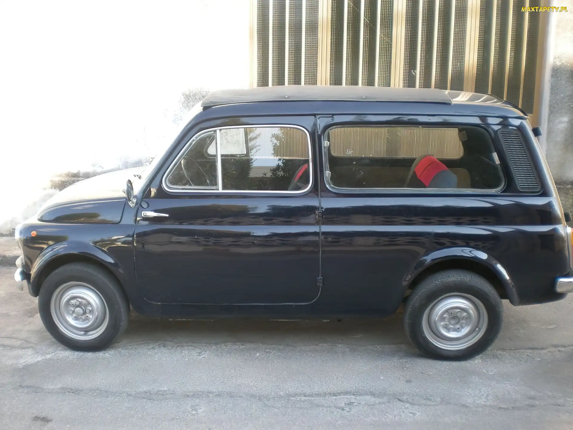 Autobianchi A500, Bok, Czarny, Lewy