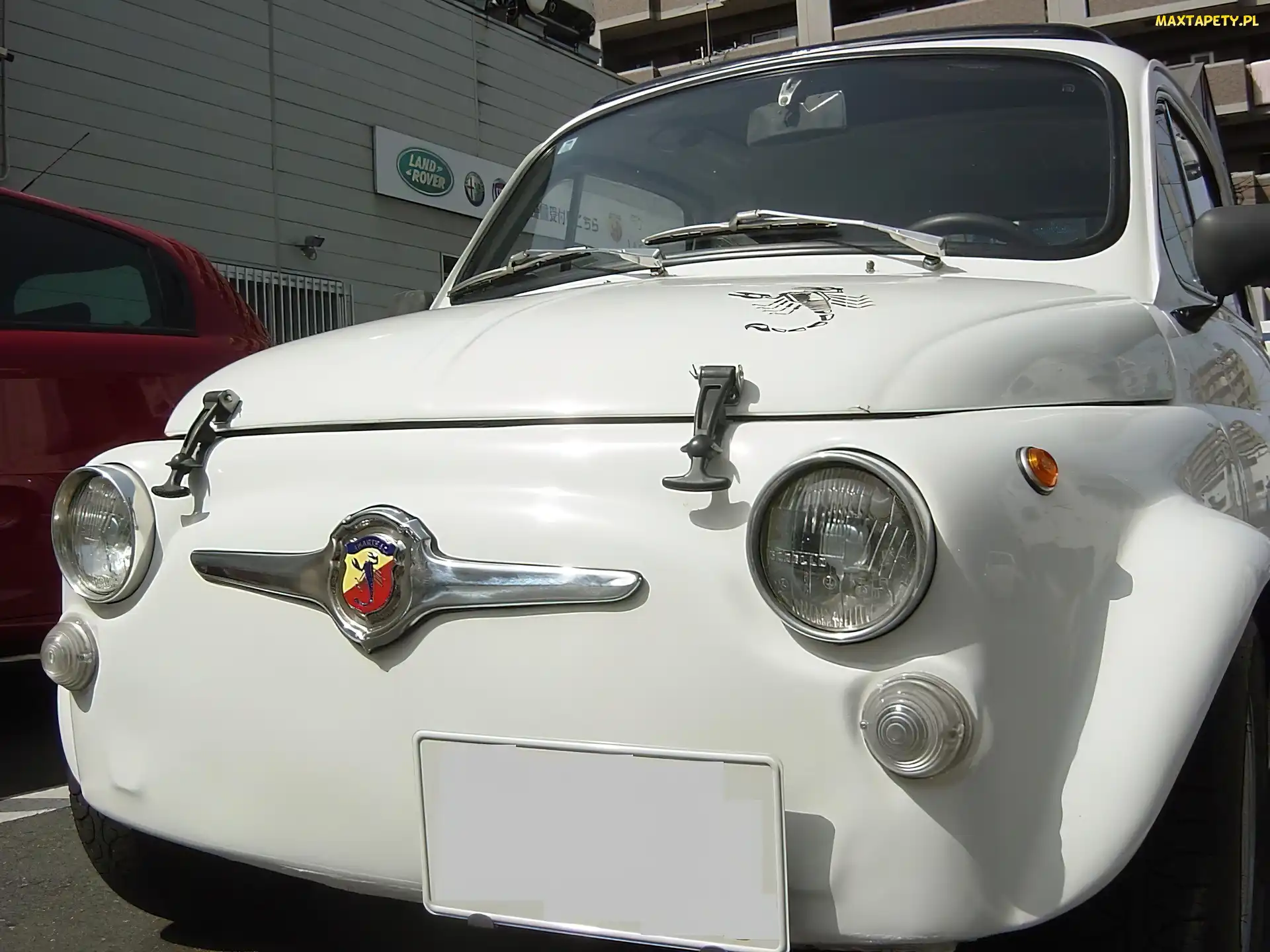 Przód, Reflektory, Abarth 595, Skorpion
